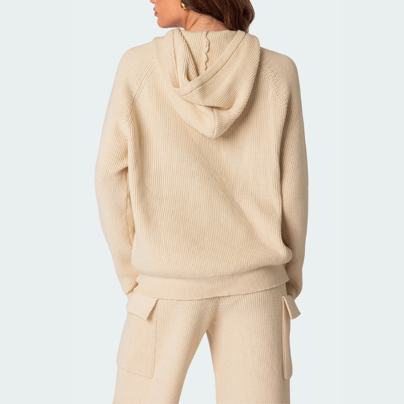 Strick-Cargo-Loungewear-Set