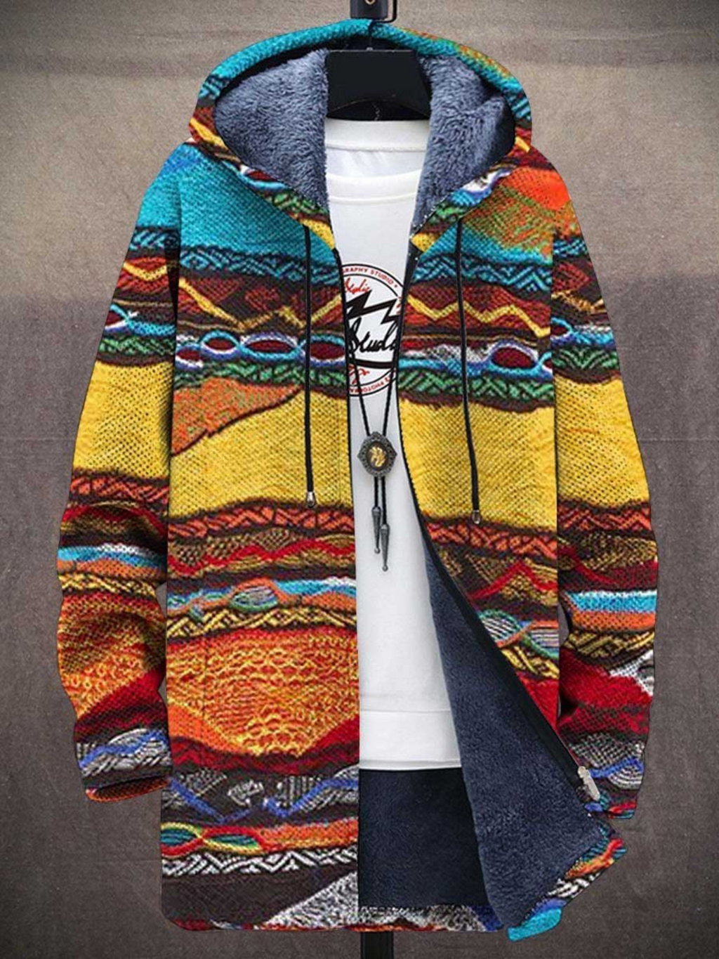 Jindalee | Luxus-Cardigan inspiriert von der Kunst