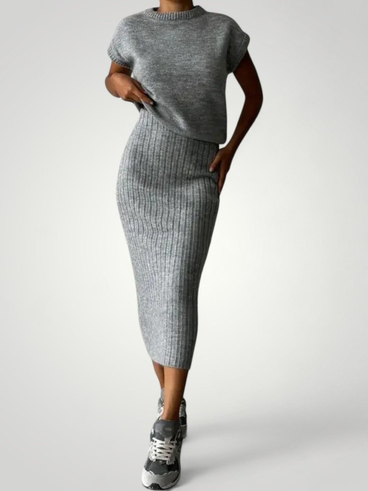 Ärmelloses Stricktop Damen im Modischen Look