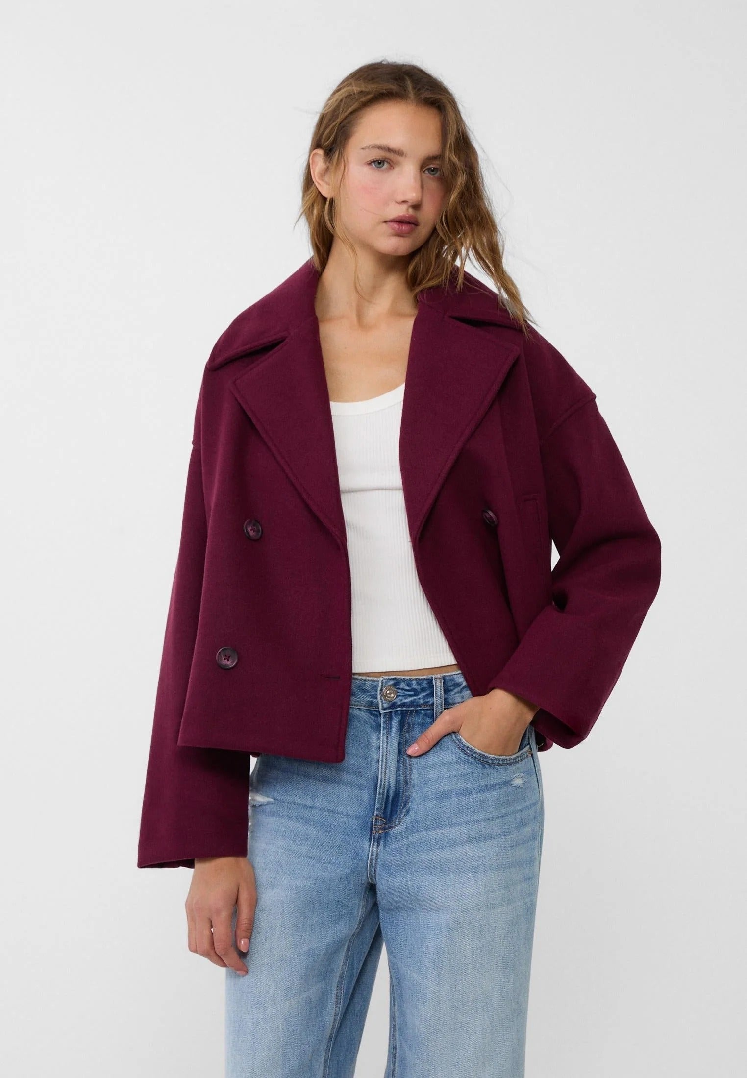 MAXIME | Zeitlose Cropped Jacke