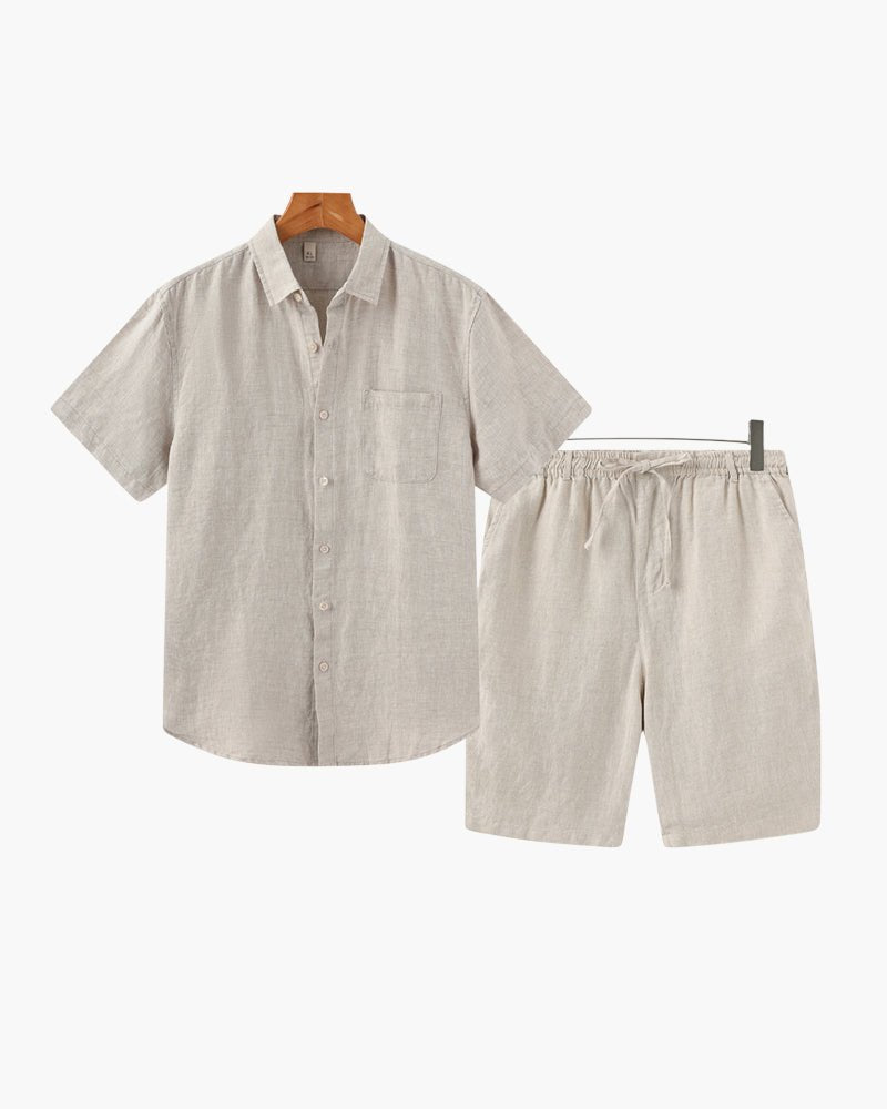 Linen Set (with Shorts)
