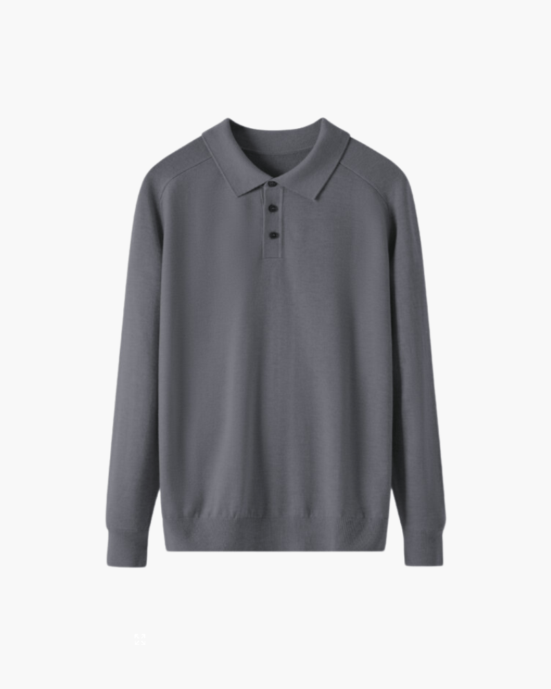 Polo made from 100% premium wool