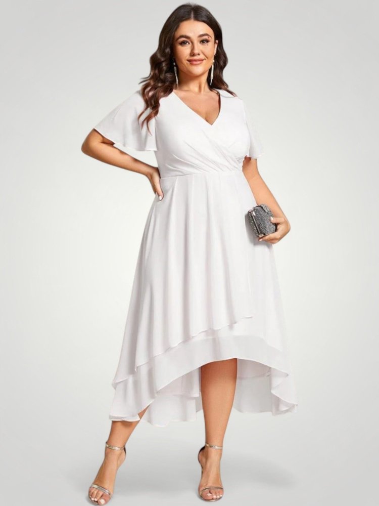 Romantisches Damenkleid mit Fließendem Schnitt